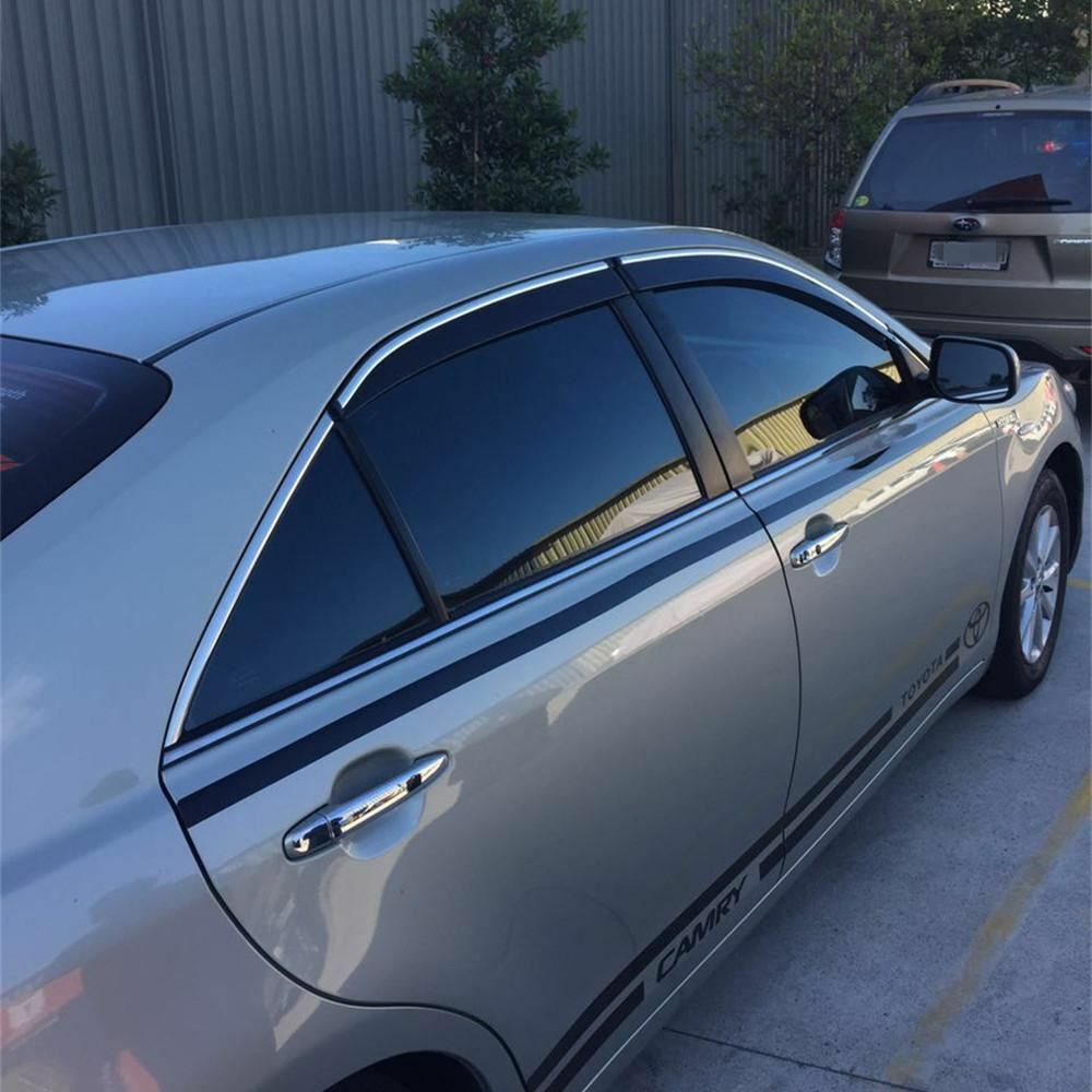 WeatherShields Weather Shields chrome trims suitable for Camry 2006-2011 Tinted