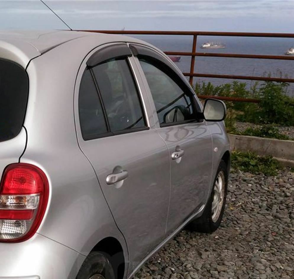 Premium Weather Shields  Weathershields for Nissan Micra 2010-16 (K13)