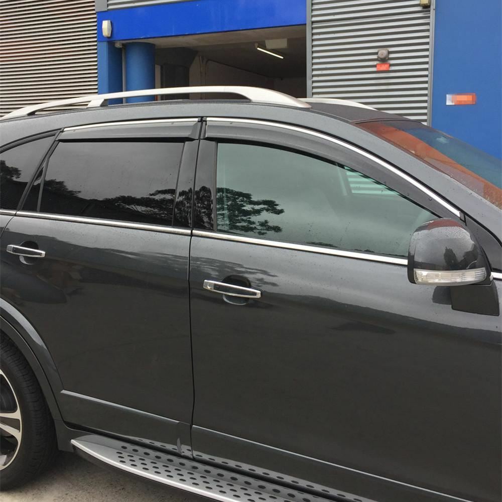 Quality Weather Shields Window Visors  Suits for Holden Captiva 2006-2018 Tinted