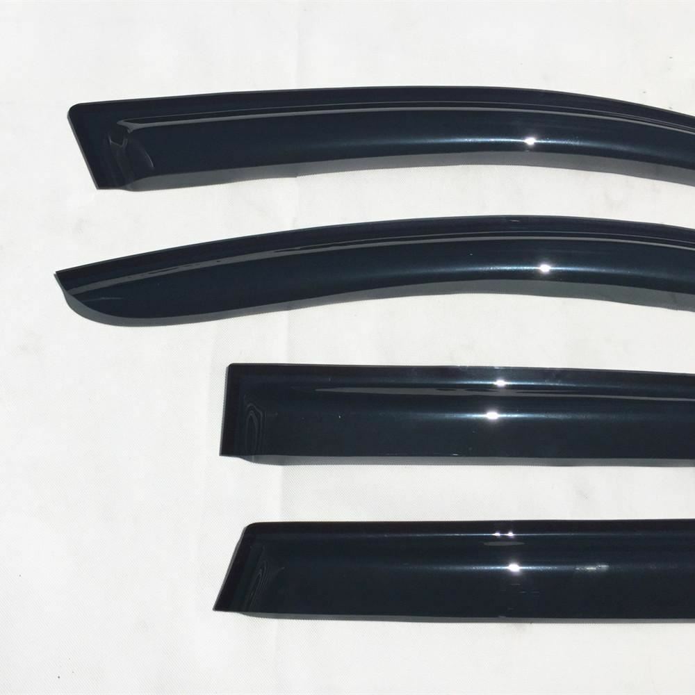 Premium Weather shields Weathershields suitable for Dualis+2  7 Passager 08-13