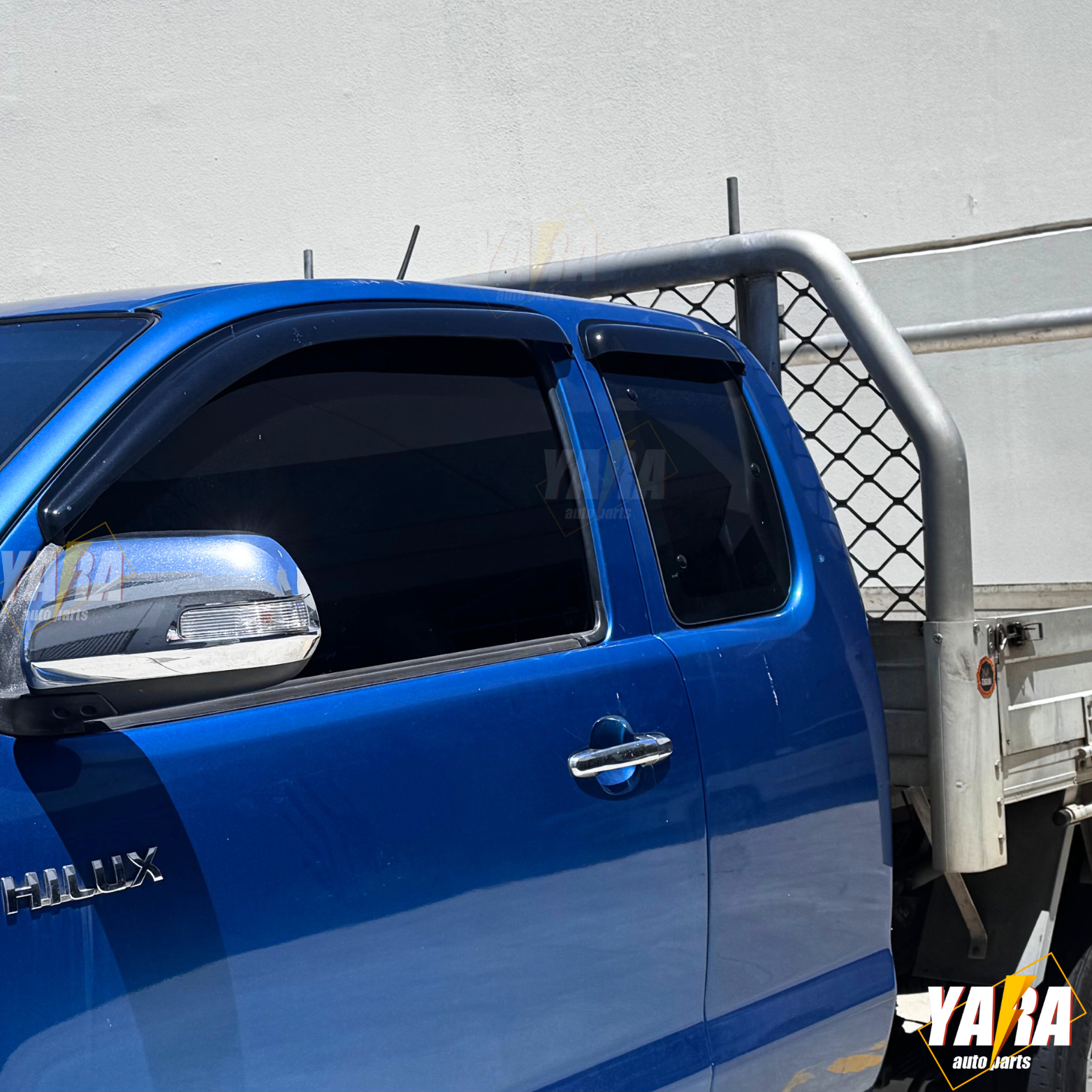 Weather shields weathershields Suitable for Hilux Extra Cab 2005-2015 4pcs tinte