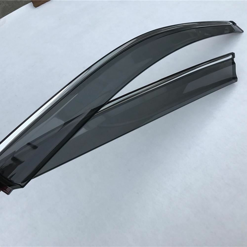QUALITY Mugen Weather Shields  Window Visors Honda Accord 9th GEN 2013-2018