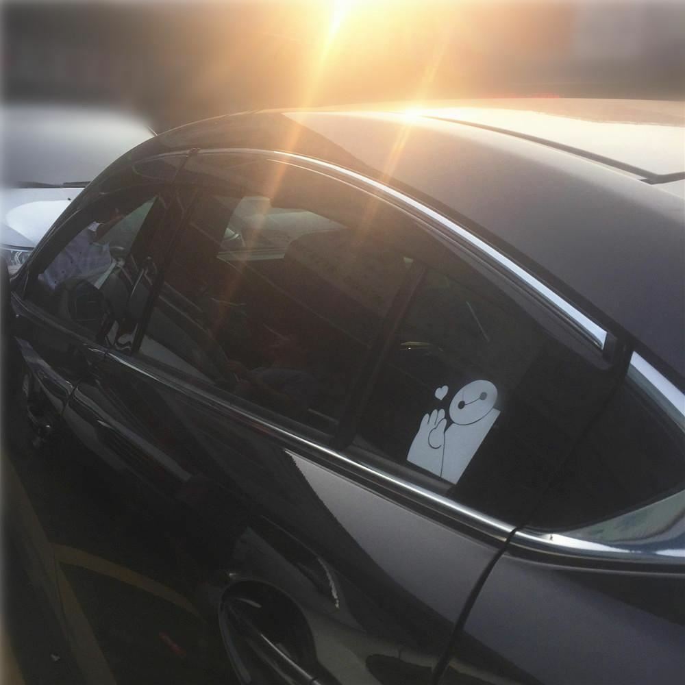 Injection Weather Shields window visor for Mazda 6 III Sedan 2013-2018