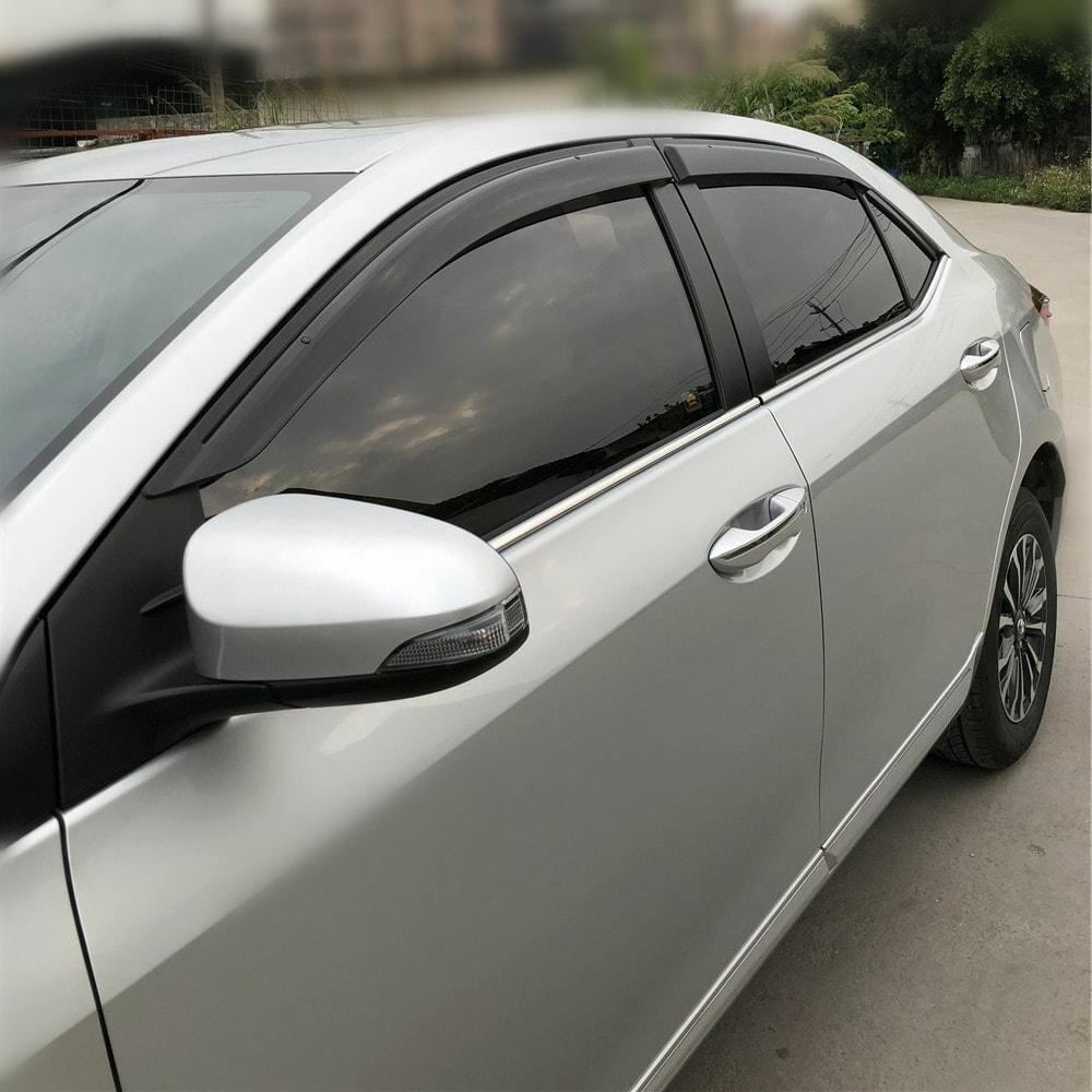 Injection Weather Shields Weathershields suitable for Corolla  Sedan 2013-2019