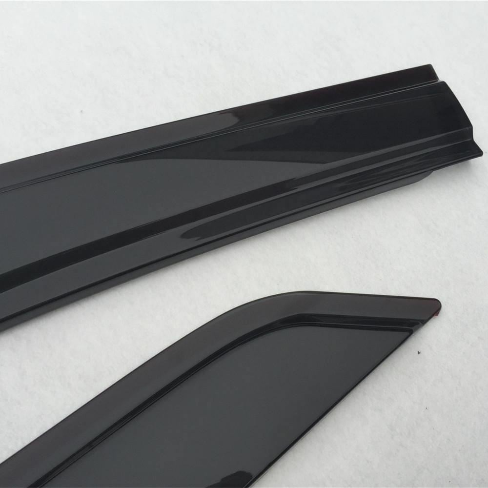 Injection WeatherShields Weather Shields Window Visor suits for Fortuner 2015-22