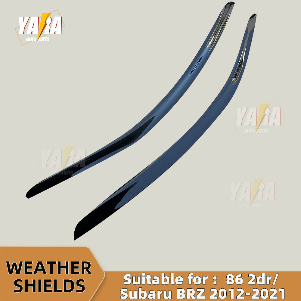 Window Visors Weather Shields for For Toyota 86 / Subaru BRZ (12-21) GT GT86 ZN6