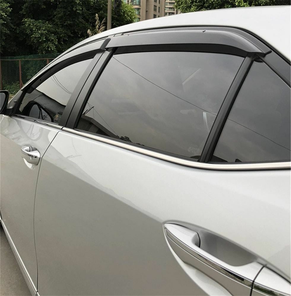 Injection Weather Shields Weathershields suitable for Corolla  Sedan 2013-2019