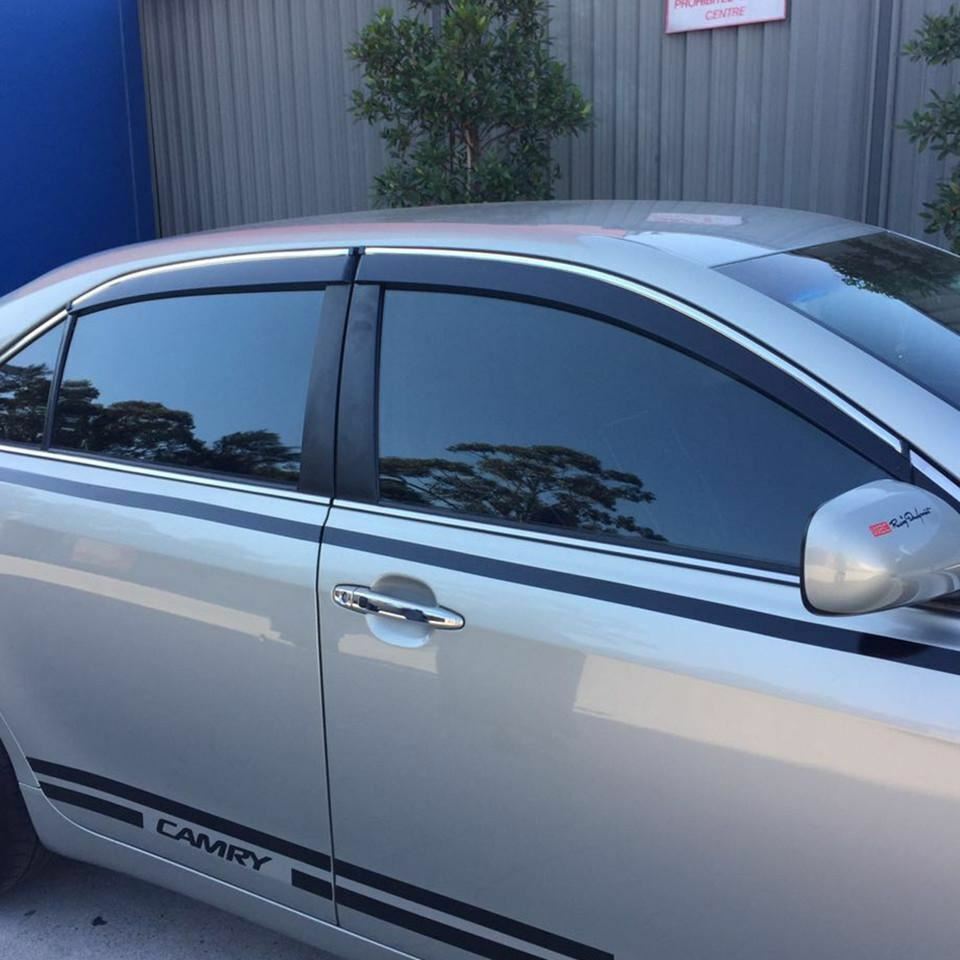 WeatherShields Weather Shields chrome trims suitable for Camry 2006-2011 Tinted