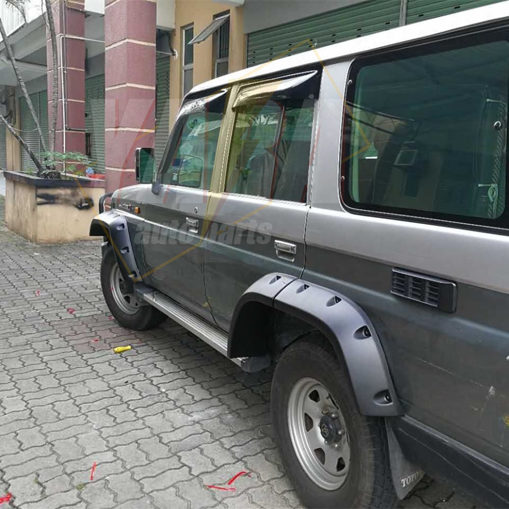 Weather Shields Weathershields suitable for Landcruiser 70 76 78 79 series 4Dr