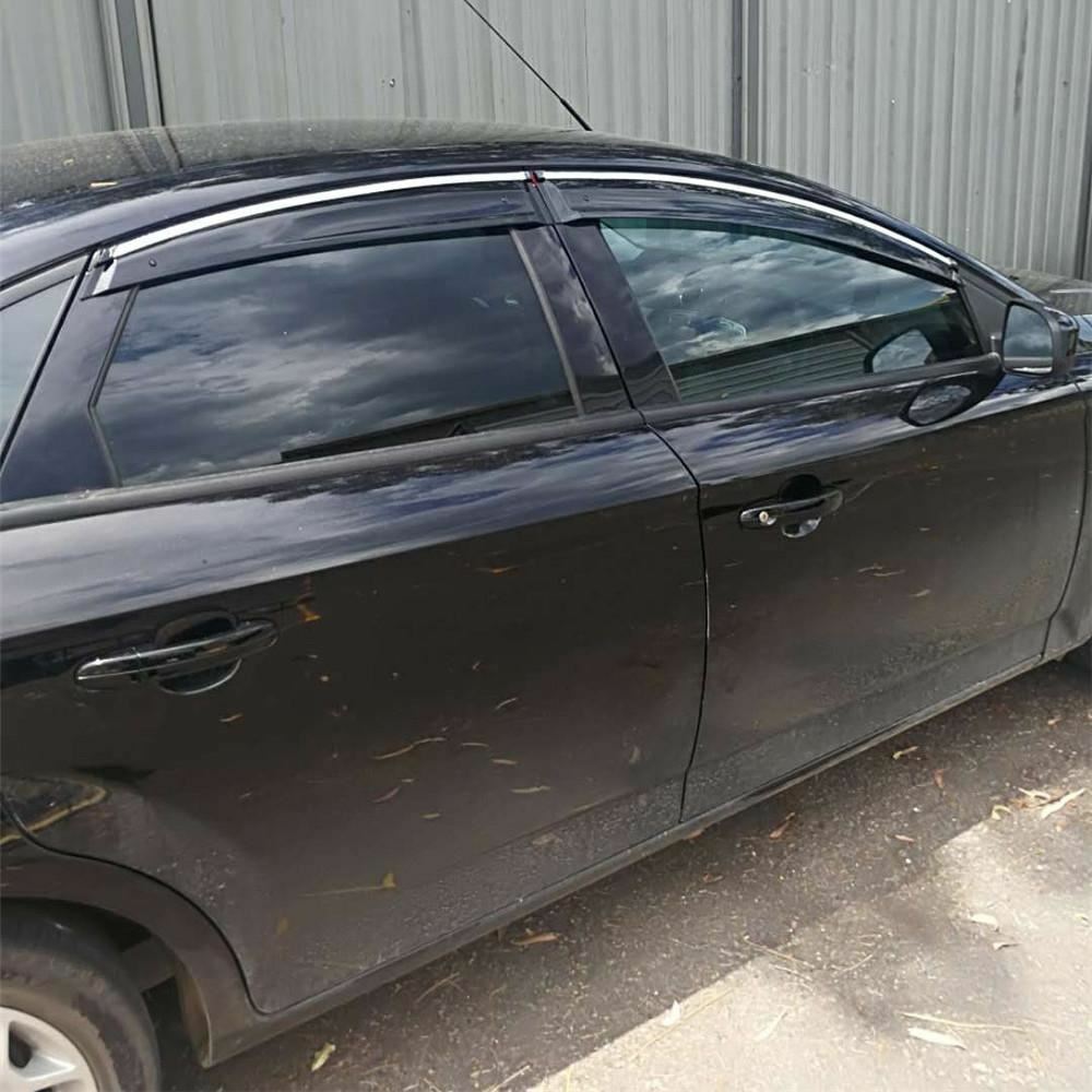 QUALITY Weather shields Weathershield Window visors for Ford Mondeo MK4 2007-14