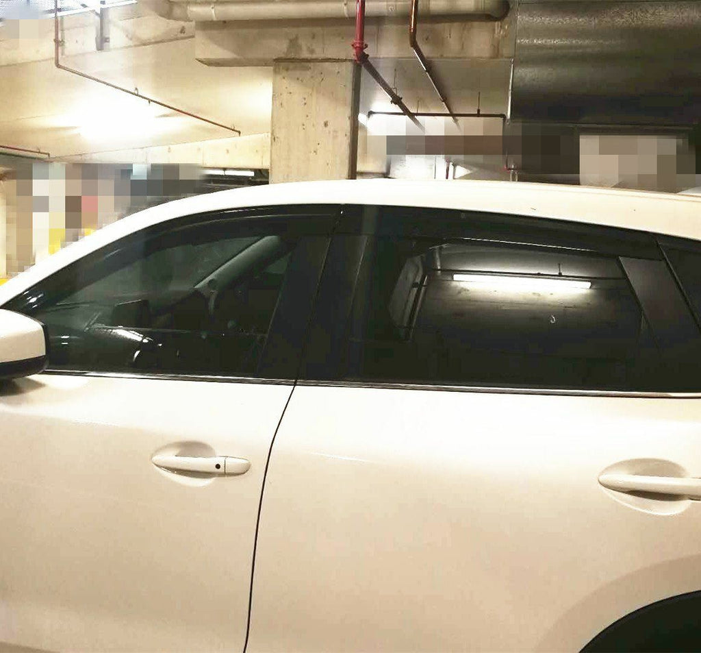 Weather shields Weathershields suitable for Mazda CX-5 CX5  2017-2024 Tinted 4pc