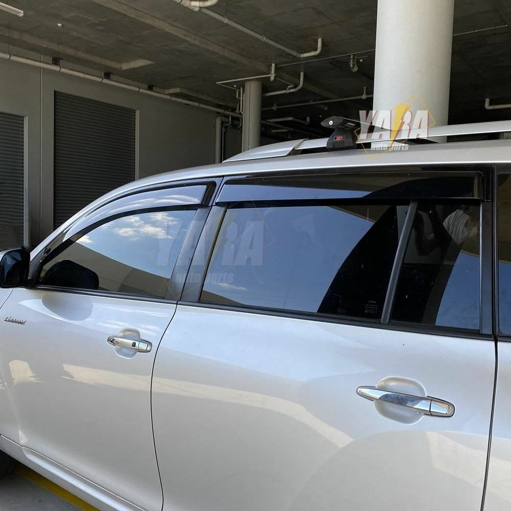 Suitable For 2007-2013 Kluger Injection Weathershields Weather shields tinted