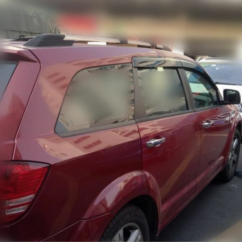 QUALITY Weather shields Weathershields Window visors DODGE JOURNEY JC 2008-2019
