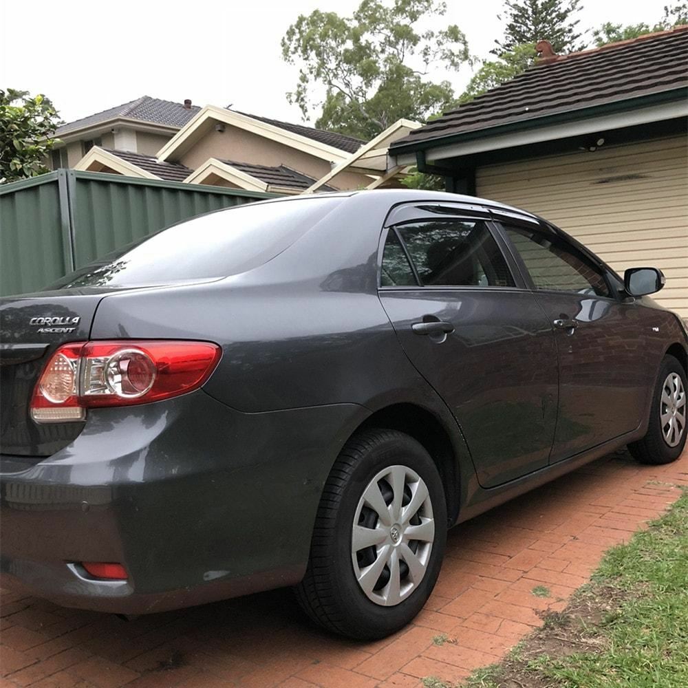 Mugen Weather Shields WeatherShields suits for Corolla 10th Sedan 2007-2013 4pcs