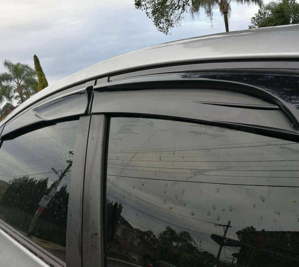 Weathershields Weather Shields Window Visors suitable for Prius V 2012-2021 4pcs