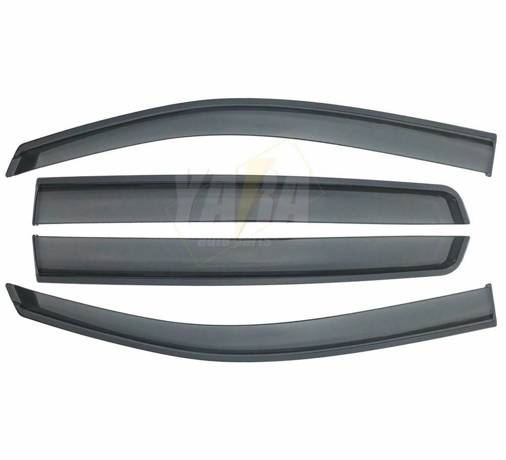 INJ Weather shields Weathershields Window visors for Holden COLORADO 12-19 Tinte