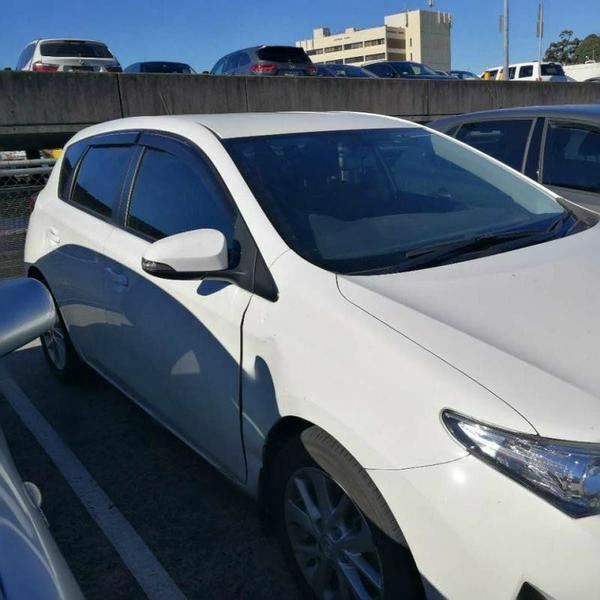 Bonnet Protector and Weathershields  suitable for Corolla Hatch 2015-2018