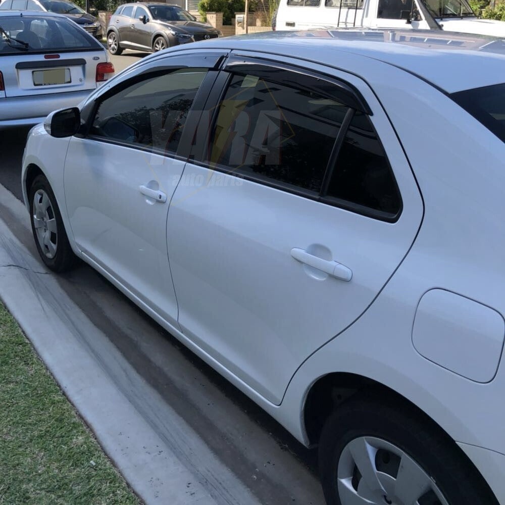Quality Weather Shields WeatherShields suitable for Yaris Sedan 2007-2012 Tinted