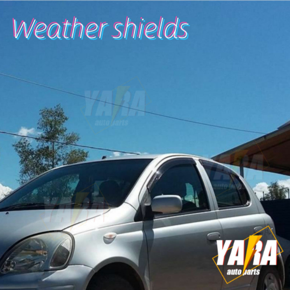 Quality Weathershields Weather shield suitable for Echo 5Dr Hatch 1999-2005 4pcs