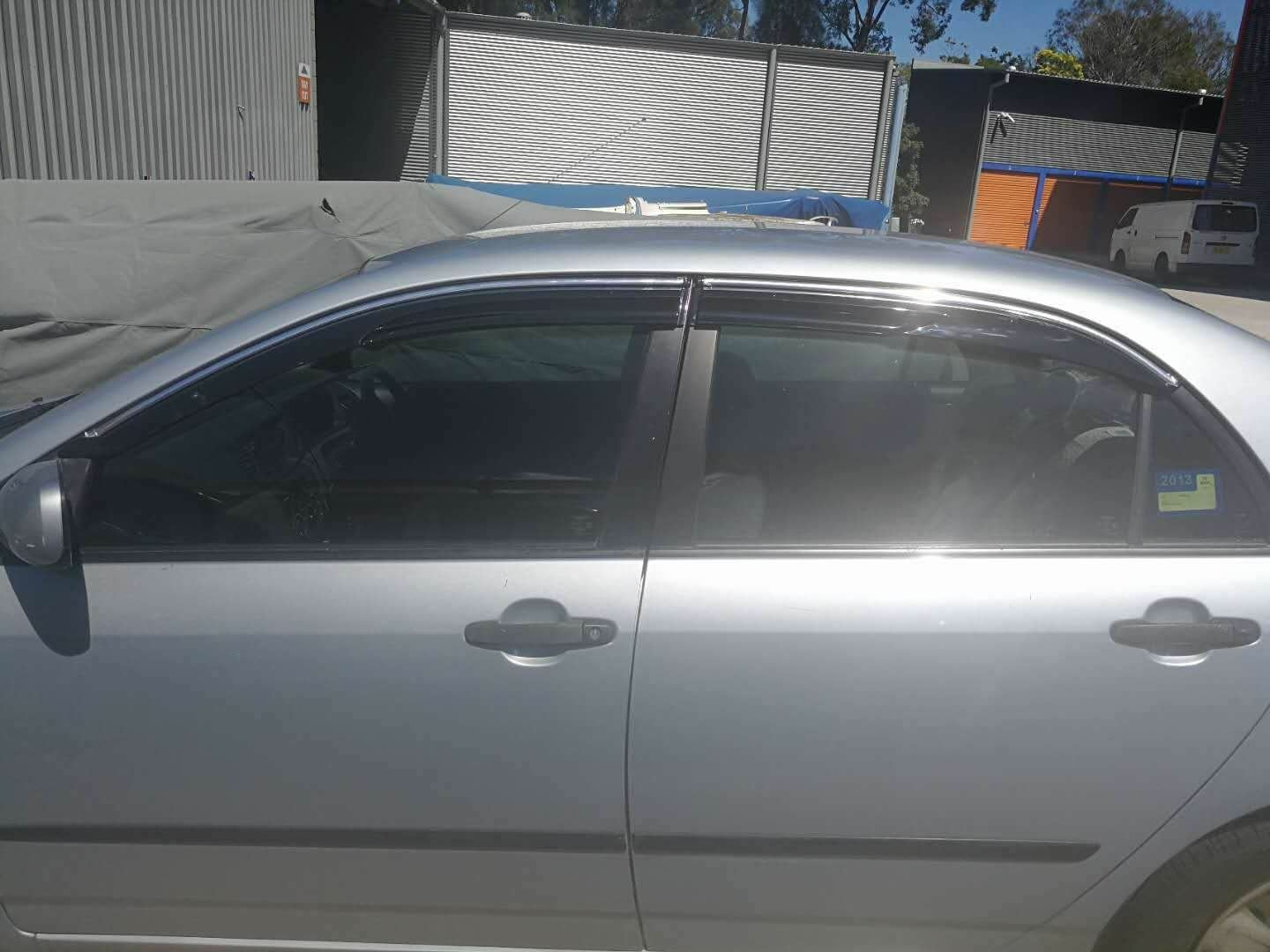 Weather Shields WeatherShields chrome trims suitable for Corolla Sedan 2001-2007