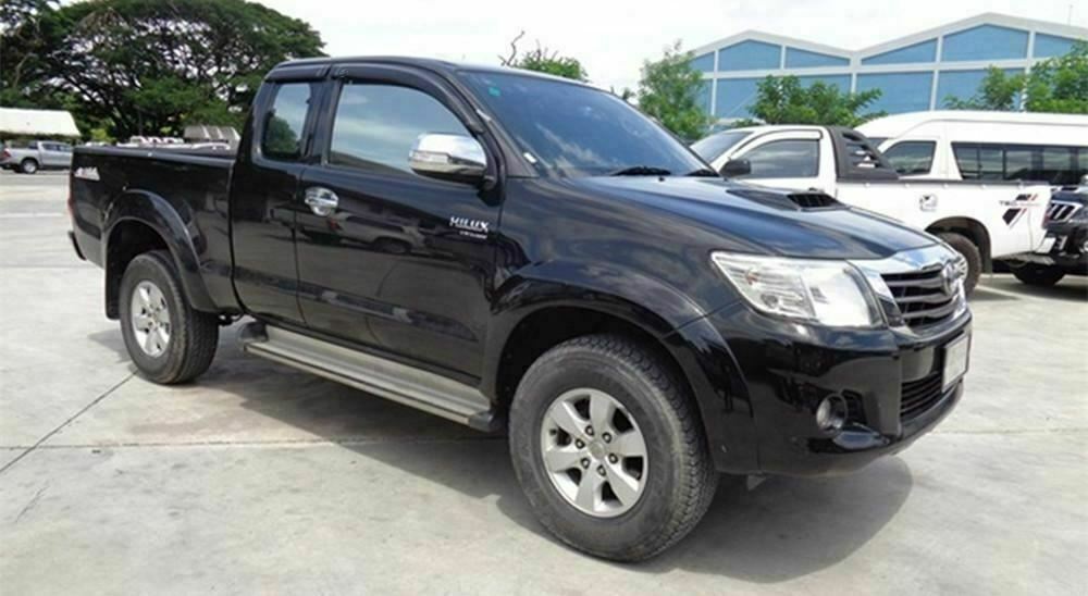 Weather shields weathershields Suitable for Hilux Extra Cab 2005-2015 4pcs tinte