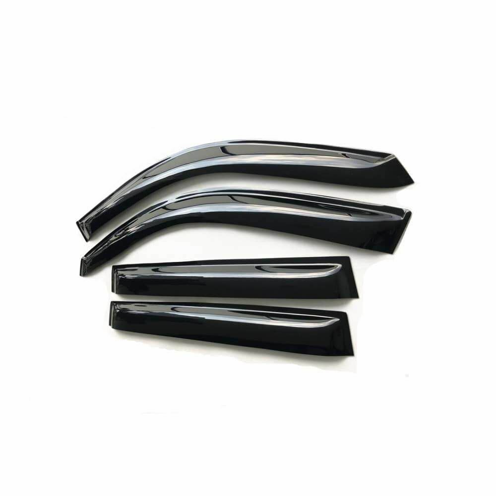 Slim Weather shields Weathershields  suitable for Prado FJ120 2003-2009 tinted