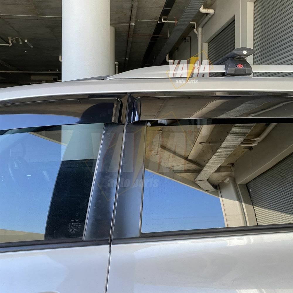 Suitable For 2007-2013 Kluger Injection Weathershields Weather shields tinted