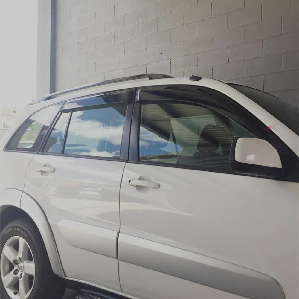 Premium Weather shields Weathershields Suitable for Rav4 2001-2005 tinted 4pcs