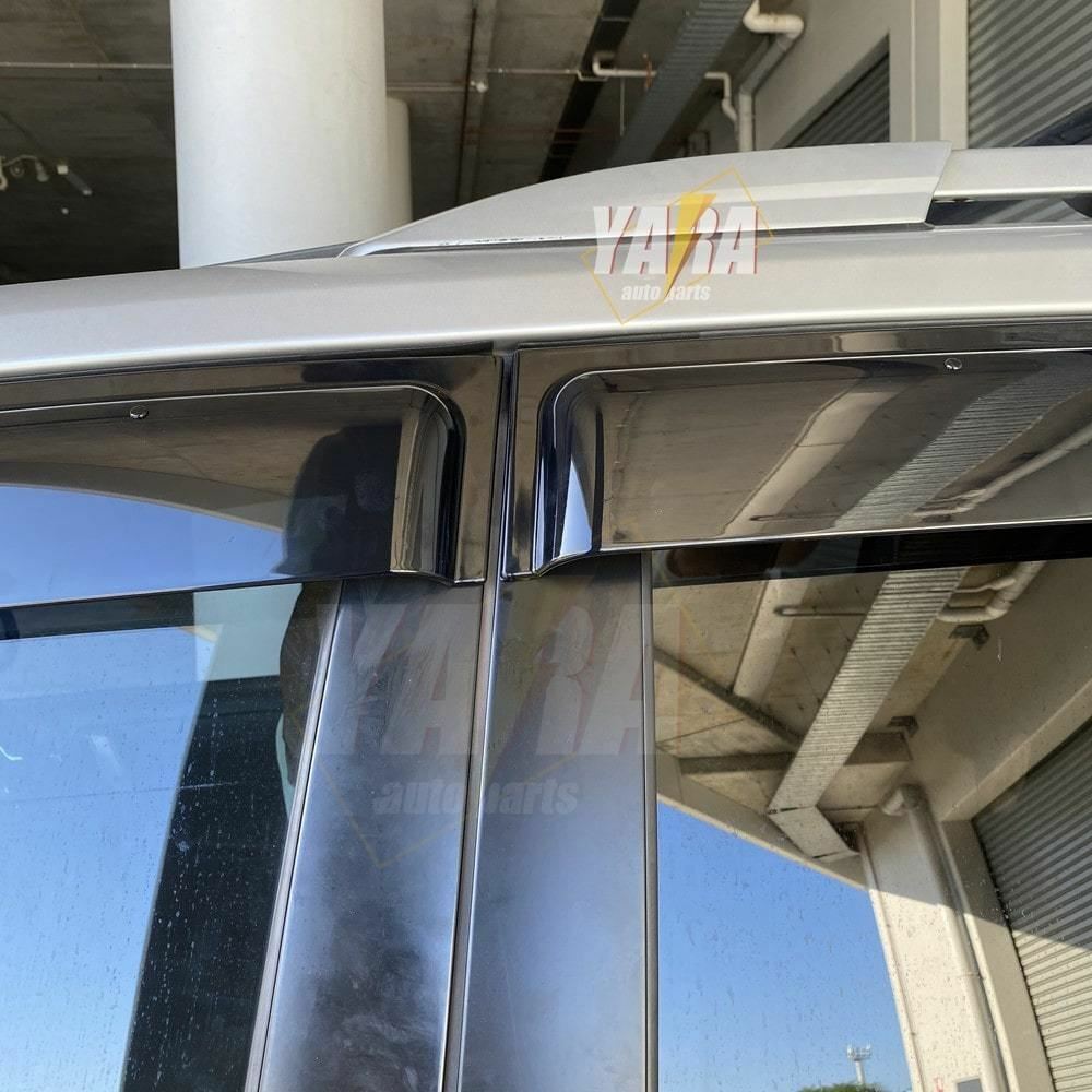 Suitable For 2007-2013 Kluger Injection Weathershields Weather shields tinted