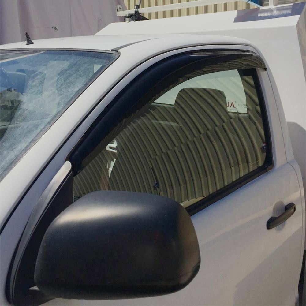Premium Weather Shields Window Visors Suits for Hilux 2DR 2005-15 2PCS