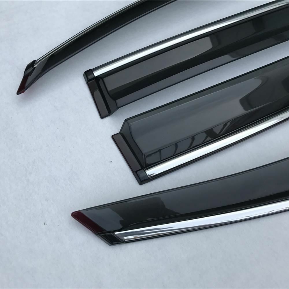 QUALITY Mugen Weather Shields  Window Visors Honda Accord 9th GEN 2013-2018