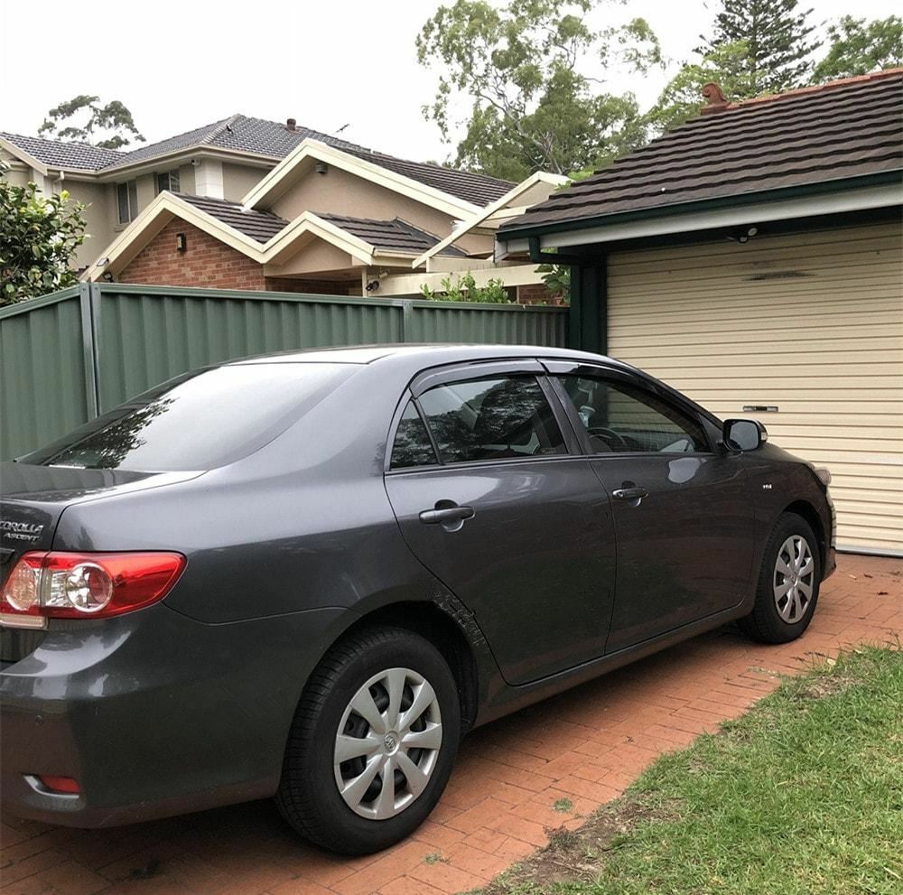 Premium Weather Shields WeatherShields suitable for Corolla Sedan 2007-2013 4pcs