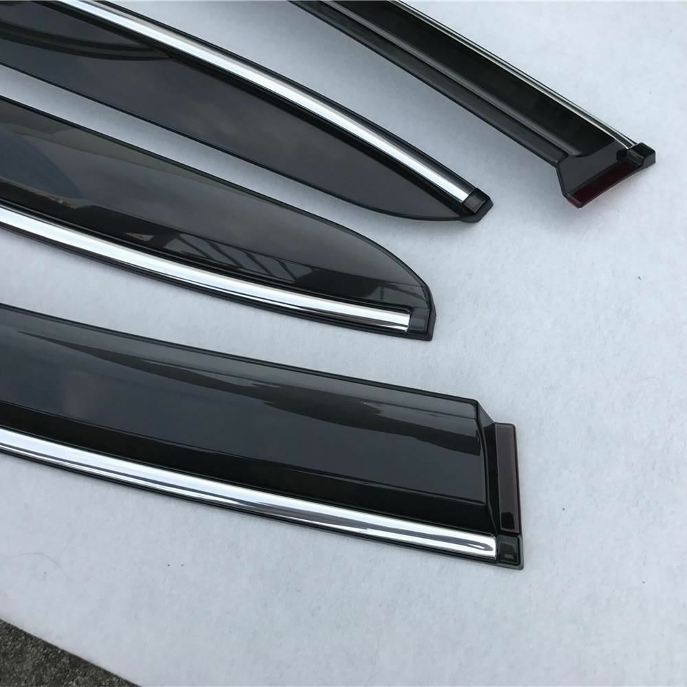 QUALITY Mugen Weather Shields  Window Visors Honda Accord 9th GEN 2013-2018