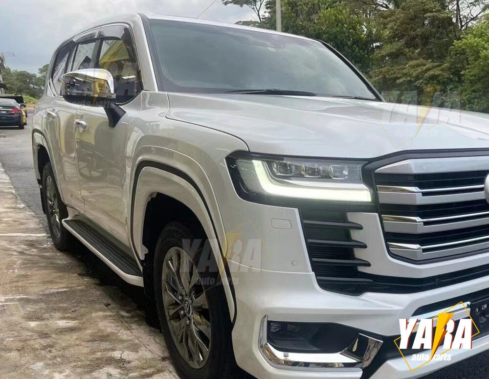 Stainless Steel Injection Weather Shields for Toyota Landcruiser 300 2021+