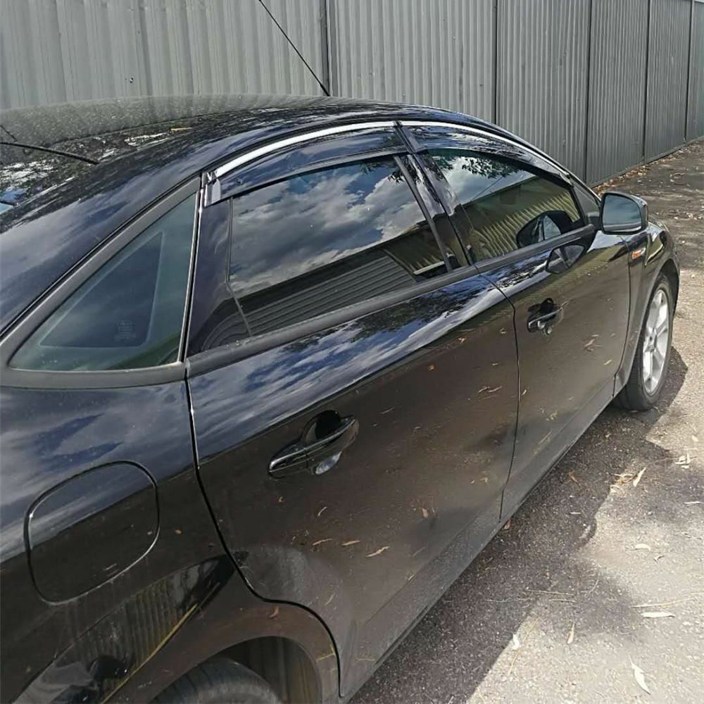 QUALITY Weather shields Weathershield Window visors for Ford Mondeo MK4 2007-14