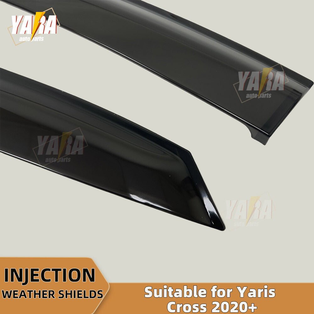 Injection WeatherShields 4pcs  weather shields for Toyota Yaris Cross 2020+