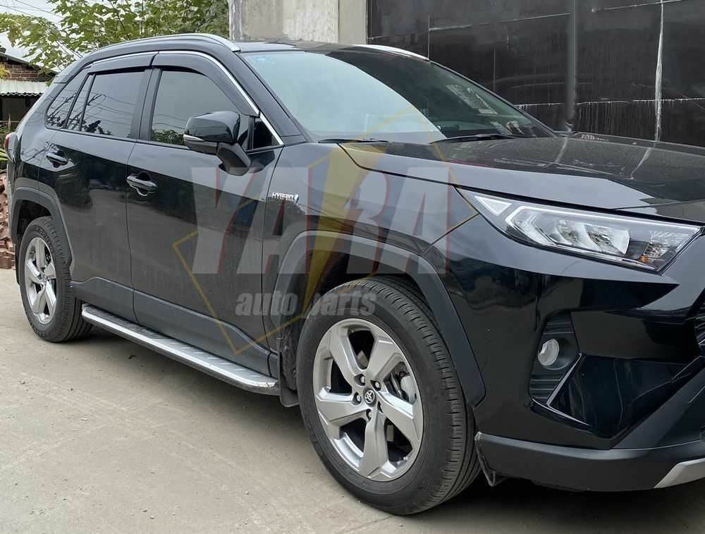 Bonnet Protector + Weathershields suits for RAV4 2019-2022 Tinted