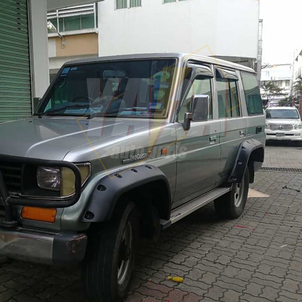Weather Shields Weathershields suitable for Landcruiser 70 76 78 79 series 4Dr