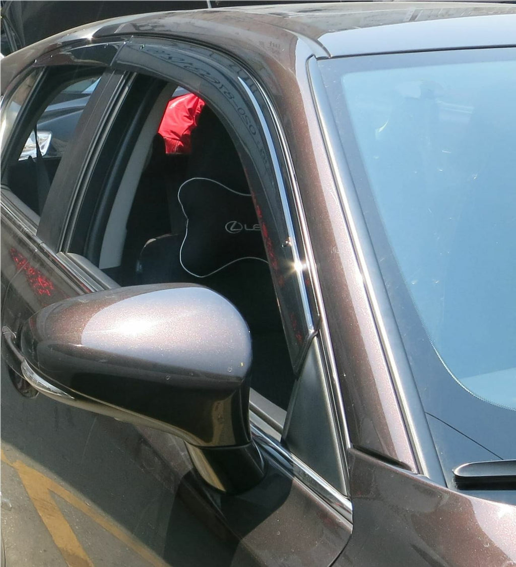 Premium Weather Shields Weathershields Suitable for Lexus CT200 CT200h 2011+ 4pcs