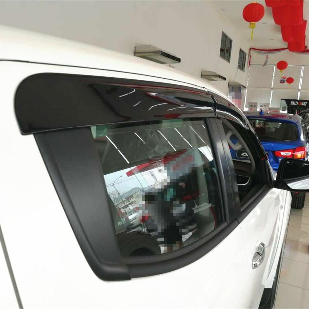 Mugen Injection WeatherShields Window Visors suitable for Triton MQ 2015-2018