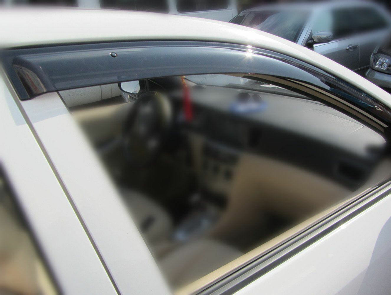 Premium Weather Shields Weathershields Suitable for Corolla Sedan 2001-2007 4pcs