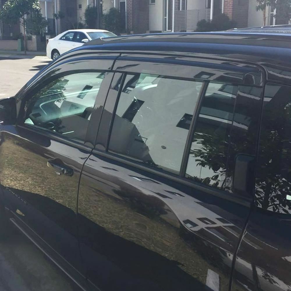 Injection Weather Shields Window Visors for JEEP COMPASS 2007-2017