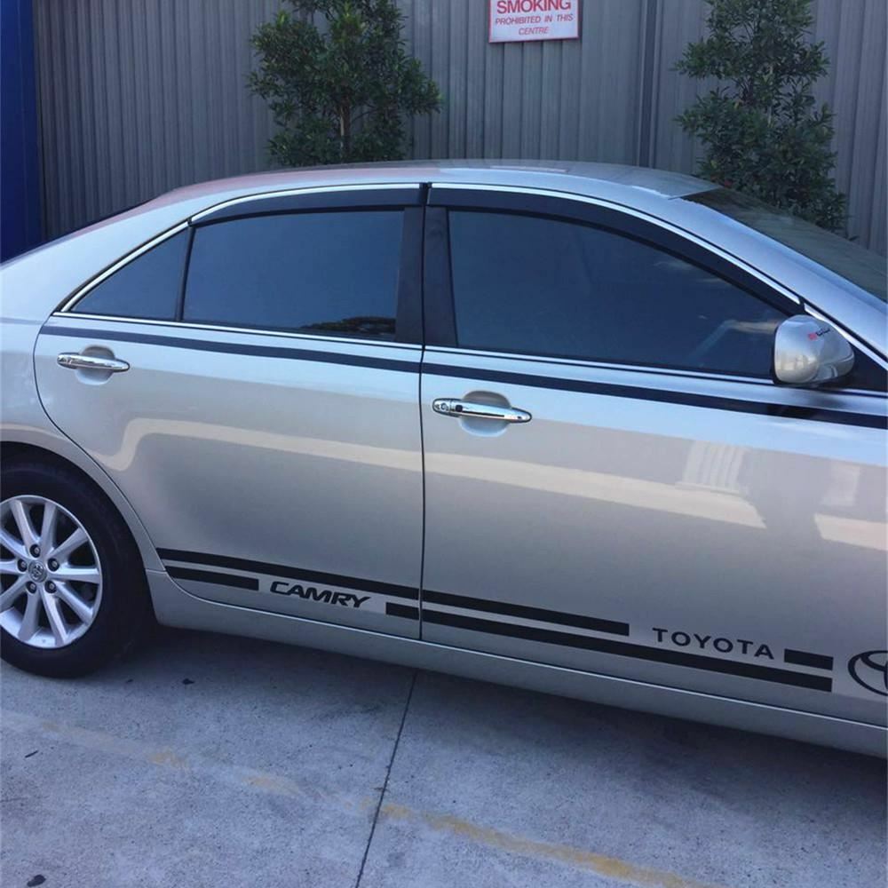 WeatherShields Weather Shields chrome trims suitable for Camry 2006-2011 Tinted