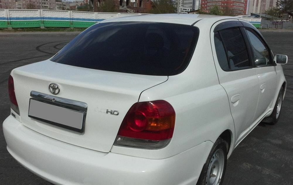 Quality Weather shields Window visor suits for Echo Sedan 2000-2005 Tinted 4pcs