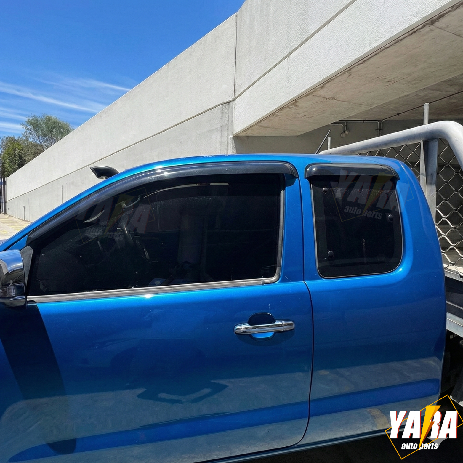 Weather shields weathershields Suitable for Hilux Extra Cab 2005-2015 4pcs tinte