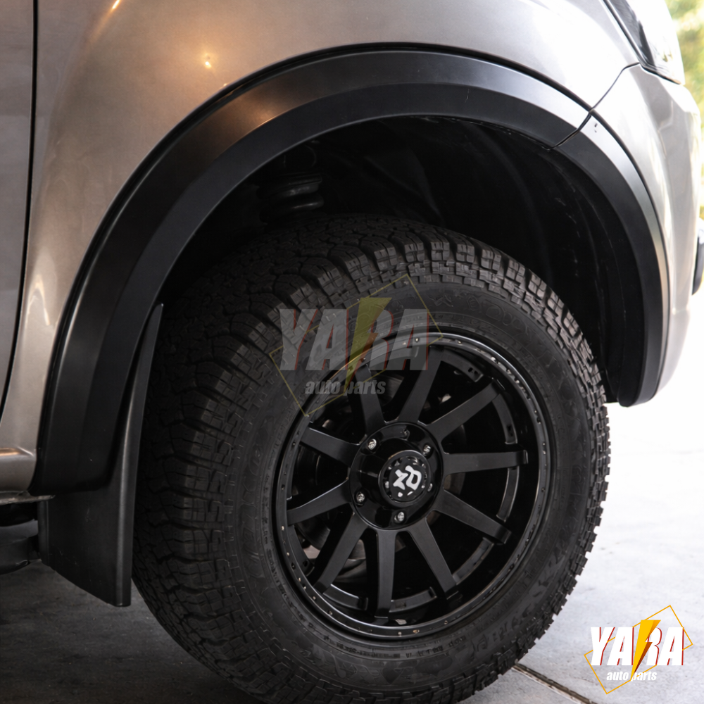 Slim Fender Flares WheelArch Matte Black for Isuzu D-Max 2012–2019 Dual Cab 6pcs