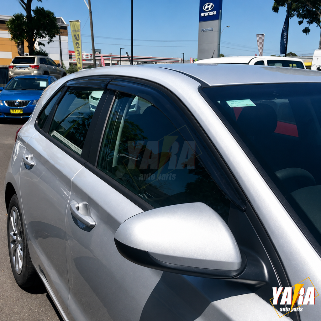 Luxury Weather Shields for Hyundai i30 Hatchback 2017-On PD Series 4pcs