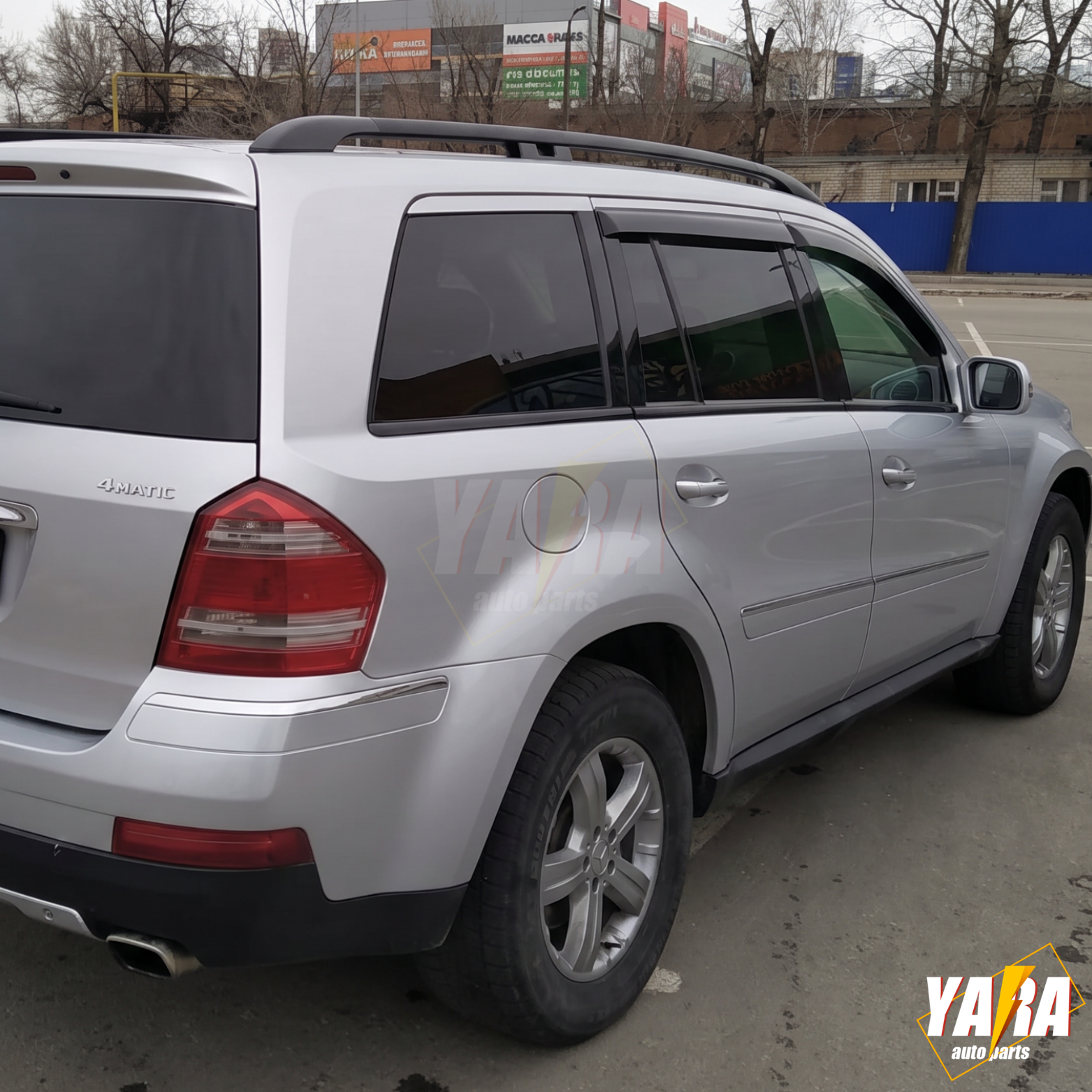 Weather Shields Window Visors for Mercedes-Benz GL-Class X164 2006–2012 | 4PCS Set