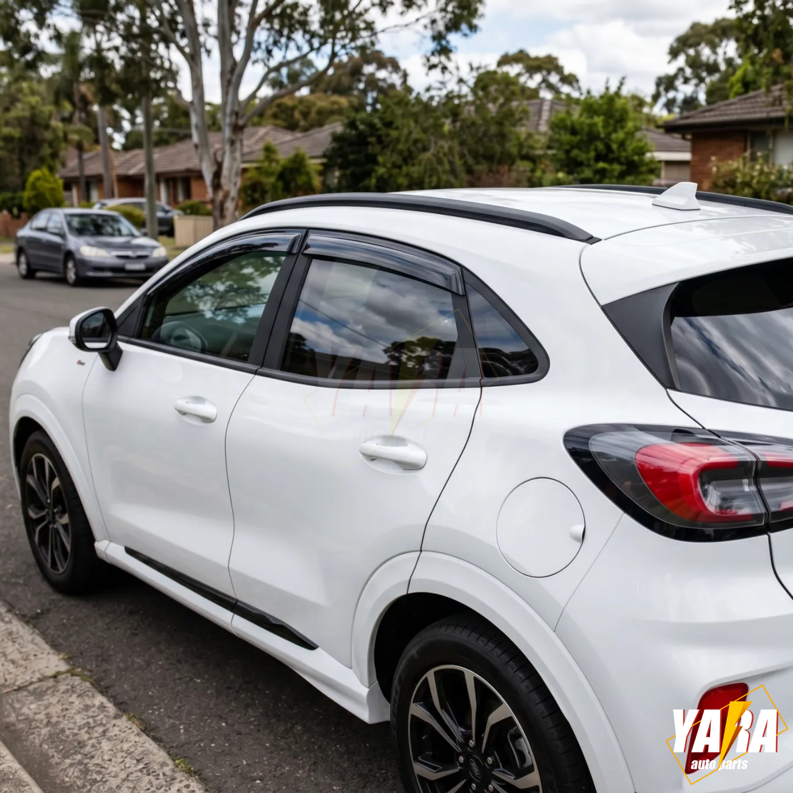 Luxury WeatherShields 4pcs  window visor  for Ford Puma 5 doors 2019-Onwards