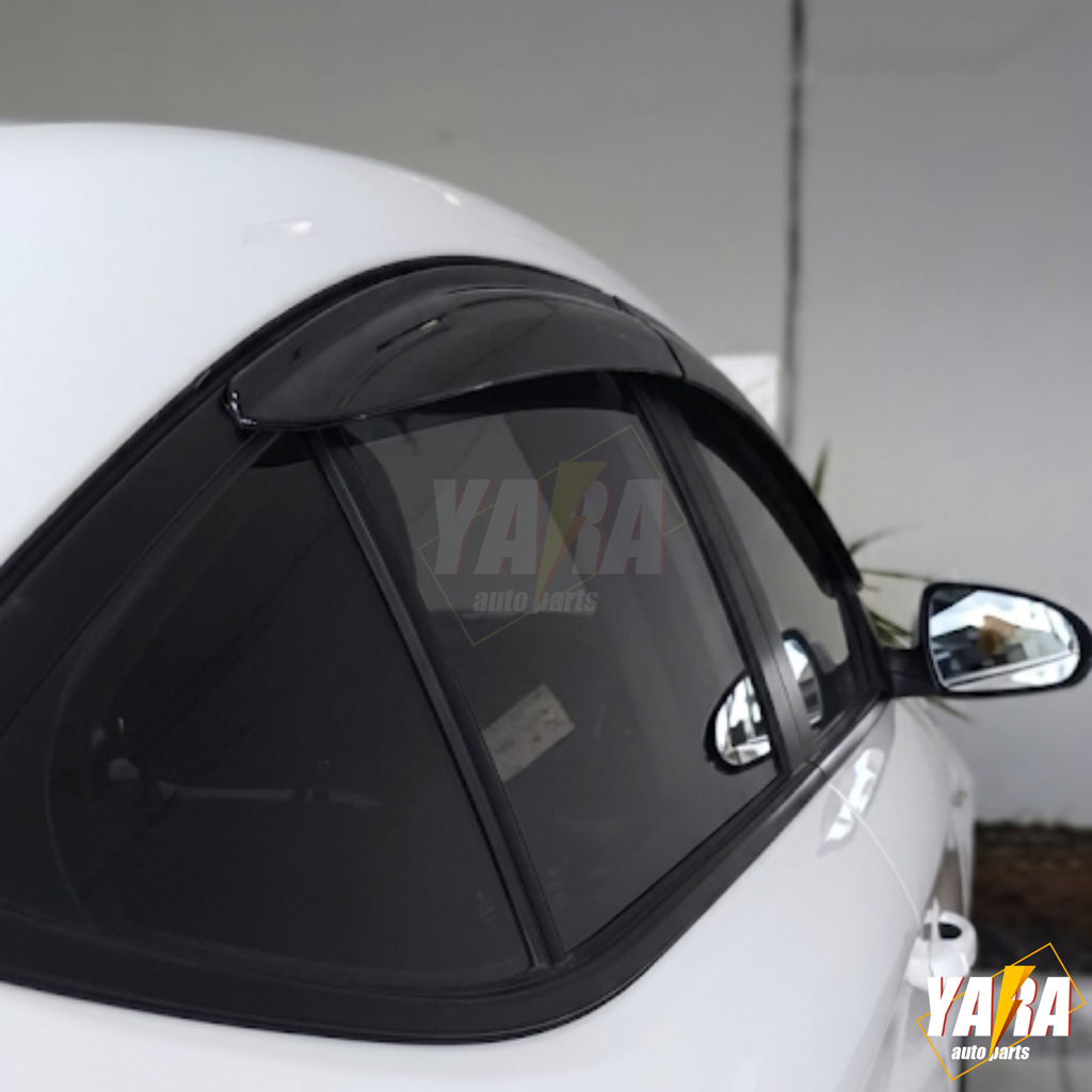 QUALITY Weather shields Window visor for Hyundai Elantra Sedan 2016-2020 Tinted